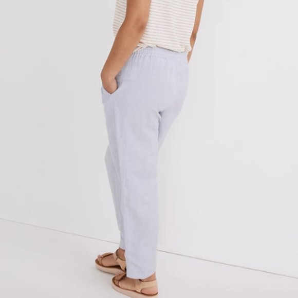 Linen-Blend Track Trousers - Picture 4 of 4